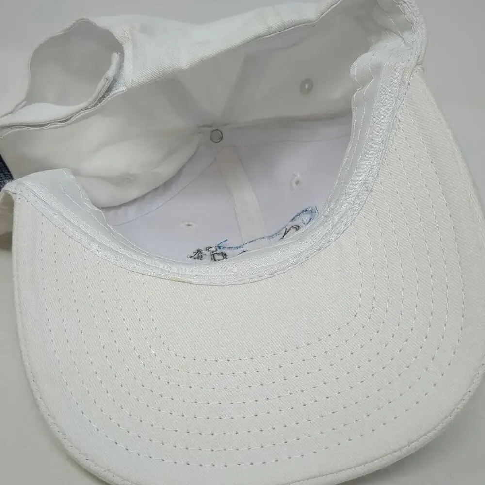 Hit Wear Quotit AgentCubed White One Size Baseball Cap Strapback Hat Embroidery